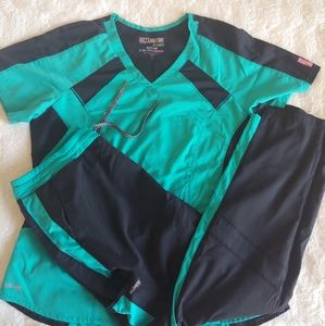 Grey's Anatomy Spandex Stretch Scrub Set